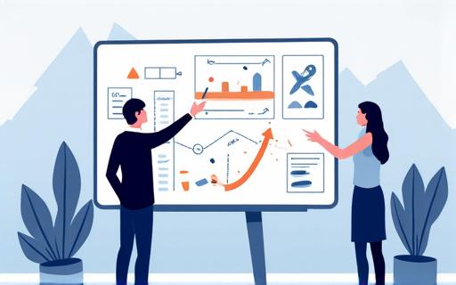 Strategy & Roadmap Design illustration